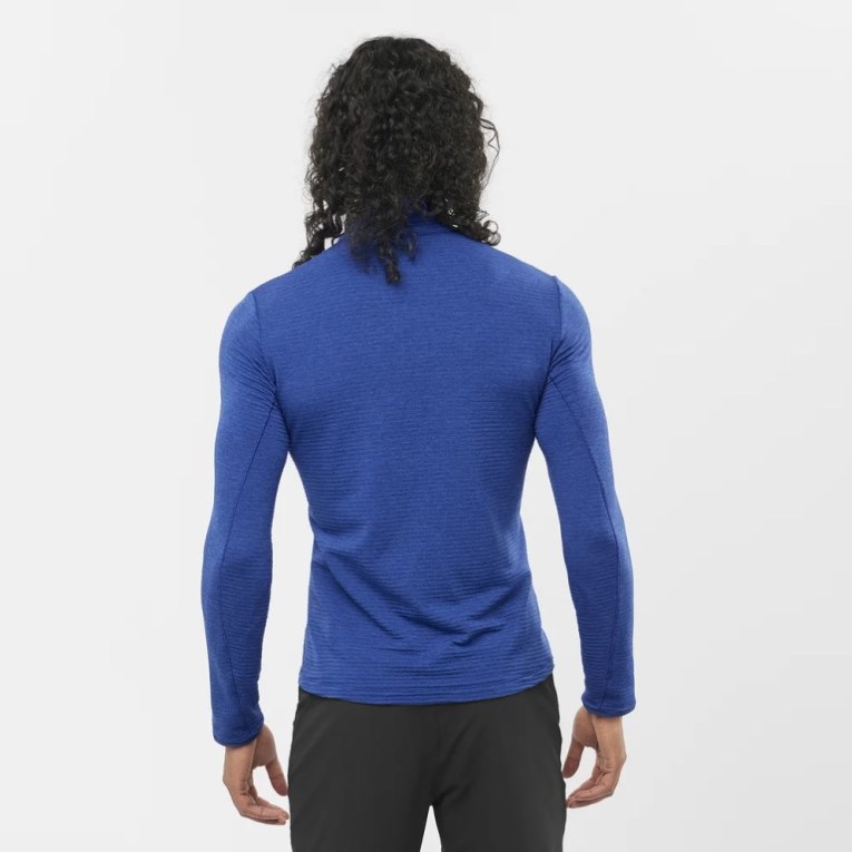 Blue Salomon Outline Half Zip Men's Sweatshirt | IE AW0239